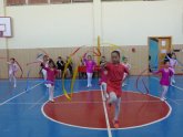 Sports Dance With Ribbons In Kindergarten