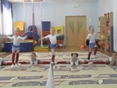 Sporting Dance In Kindergarten
